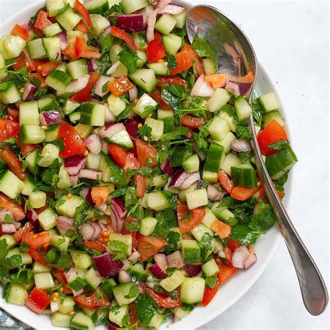 jerusalem salad|Jerusalem Salad (Israeli Salad) .